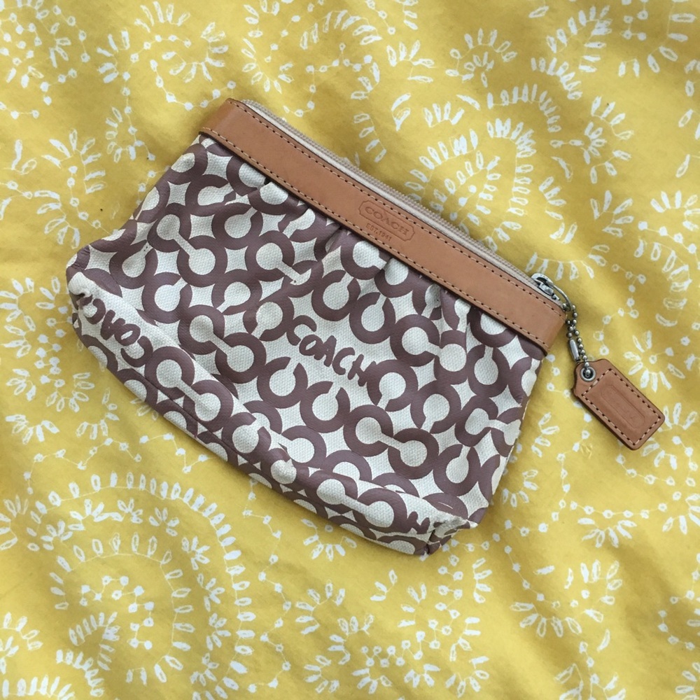 Coach hand purse